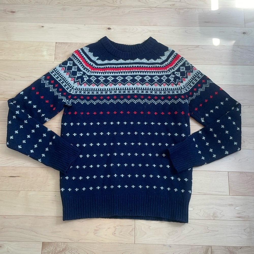 J Crew Lambs Wool Sweater